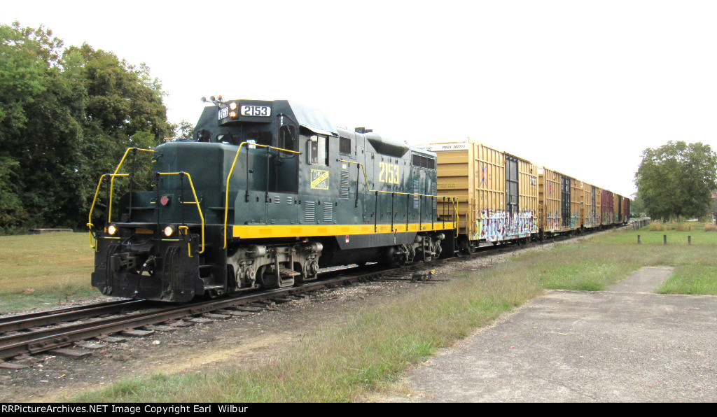Ohio South Central Railroad (OSCR) 2153
